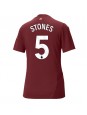 Manchester City John Stones #5 Zenski Rezervni Dres 2024-25 Kratak Rukavima